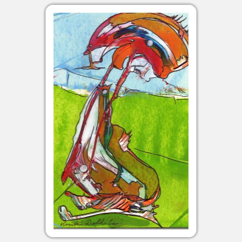 Sticker Größe S (10 x 10 cm) - 