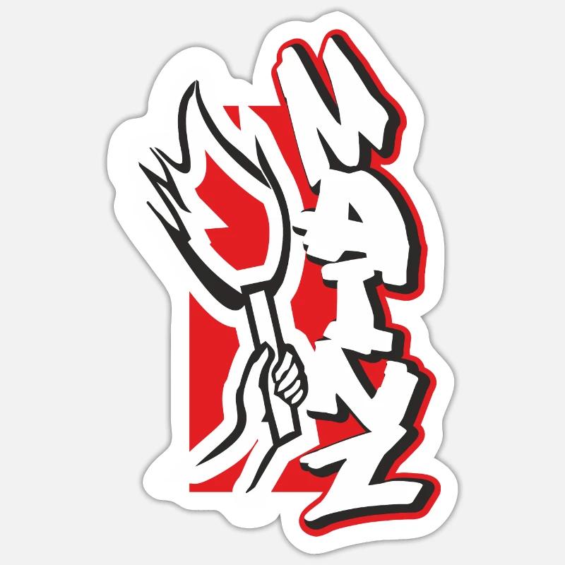 Mainz Pyro Sticker Größe S (10 x 10 cm)