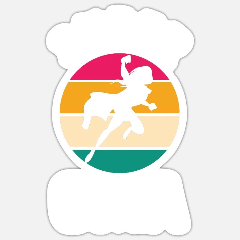 Großmutter Oma - Sticker Größe S (10 x 10 cm) - Mattweiß
