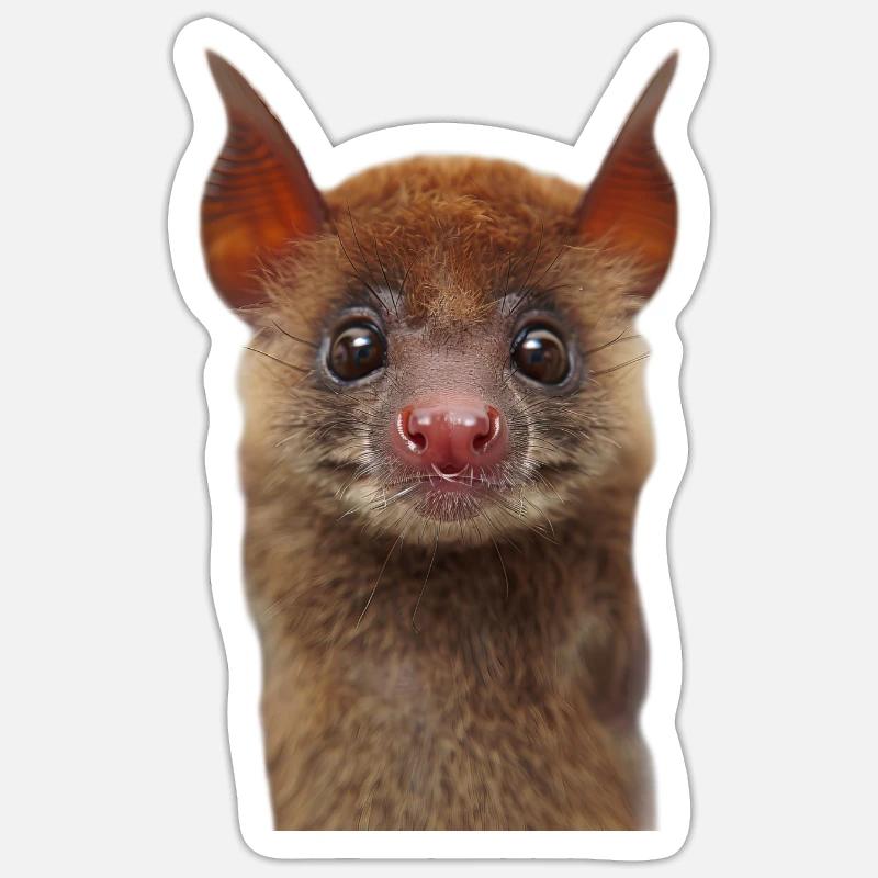Racket - Sticker size S (10 x 10 cm) - white matte