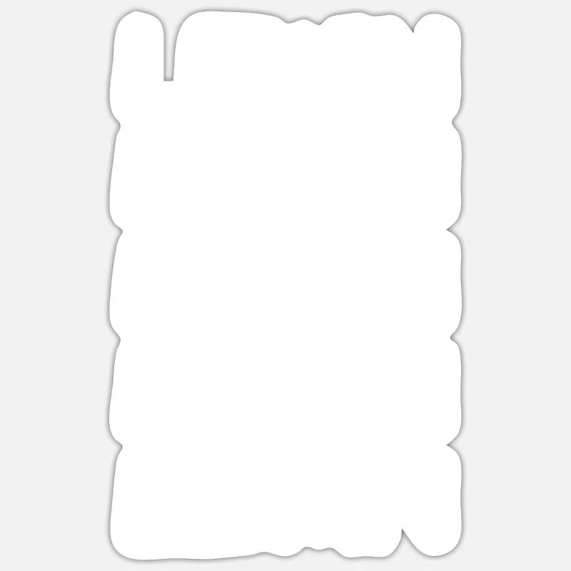 Lewin - Sticker size S (10 x 10 cm) - white matte