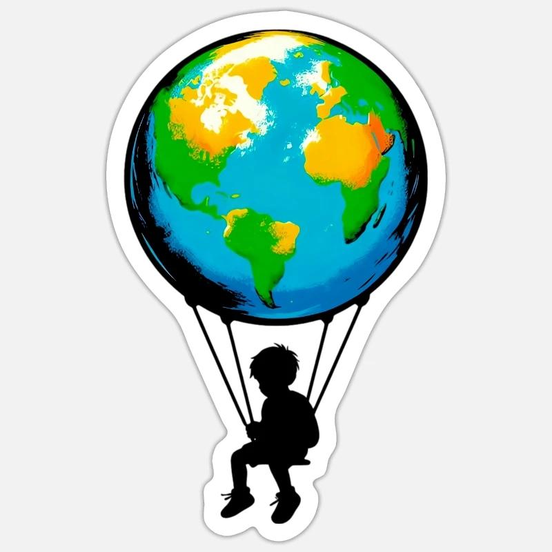 Sticker Größe S (10 x 10 cm) - 