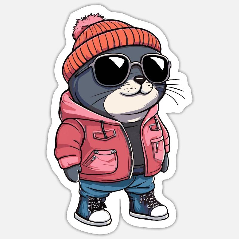 Sticker Größe S (10 x 10 cm) - 