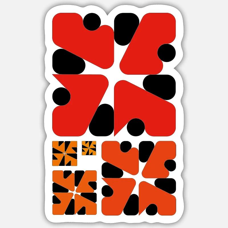 Sticker taille S (10 x 10 cm) - 