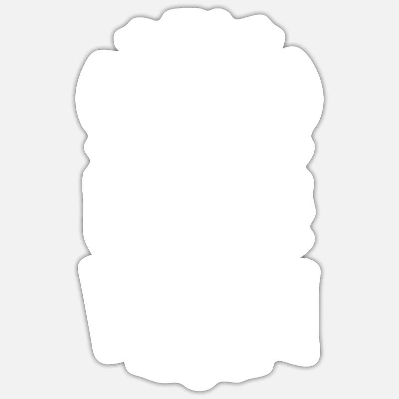 Be different, be magical! - Sticker size S (10 x 10 cm) - white matte