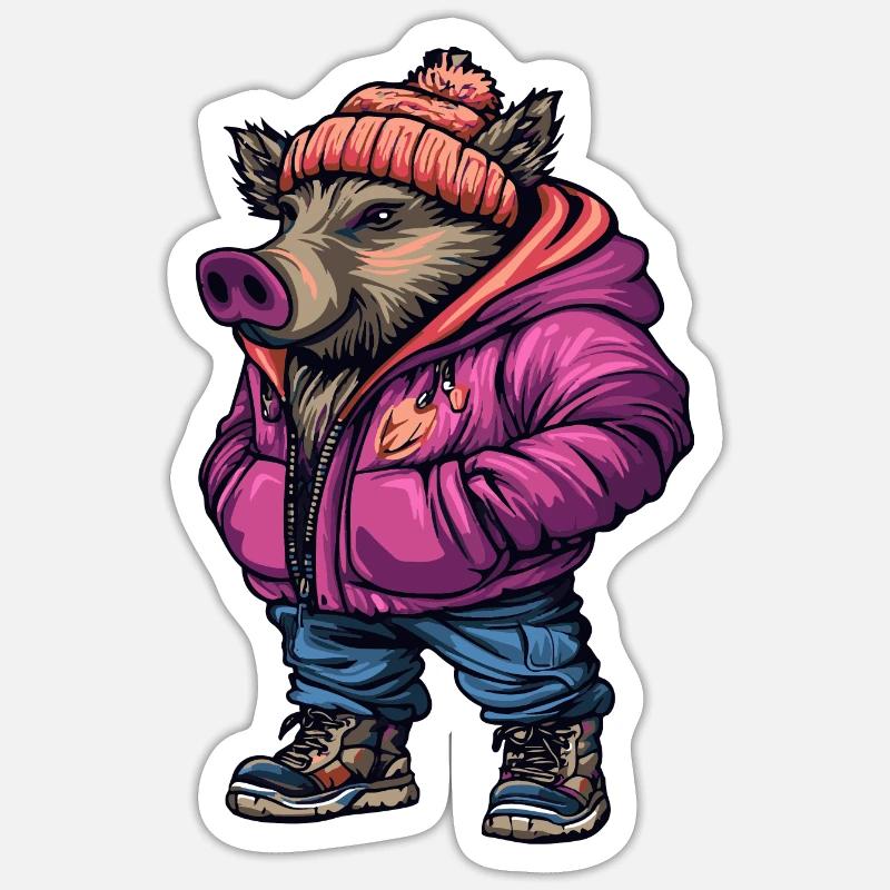 Sticker taille S (10 x 10 cm) - 
