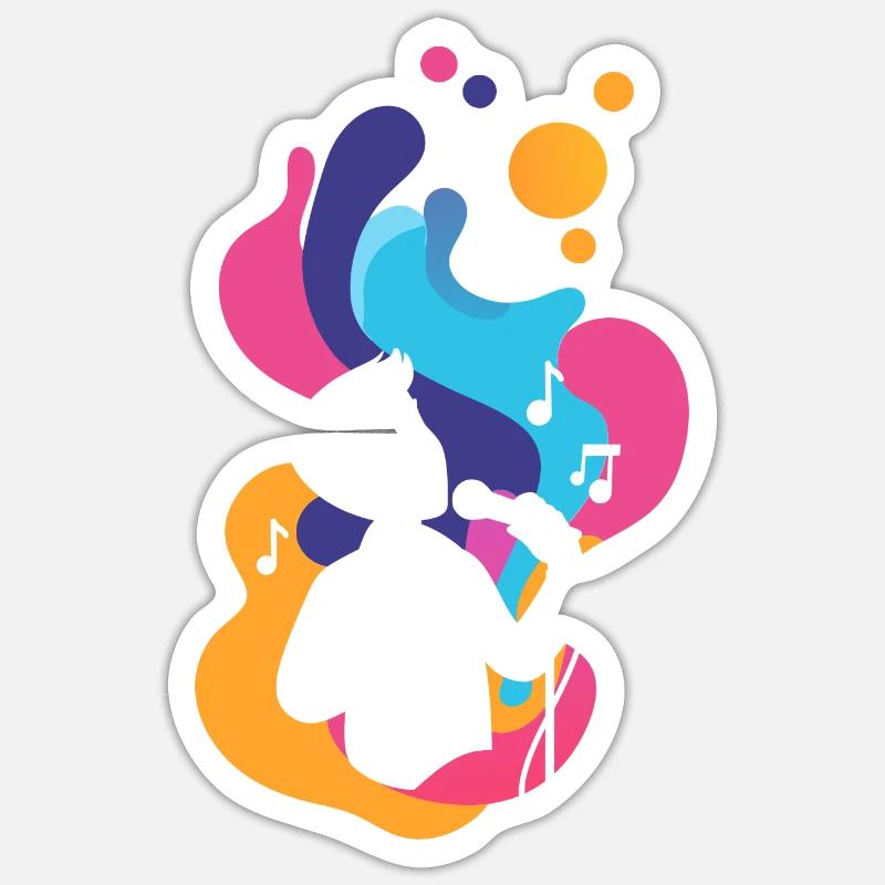 Sticker taille S (10 x 10 cm) - 