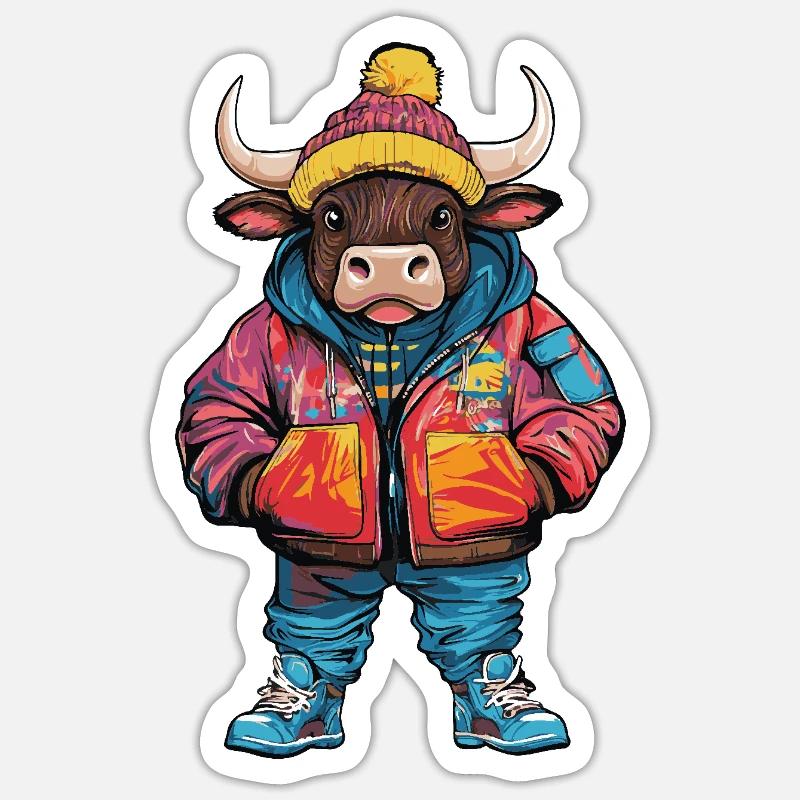 Sticker taille S (10 x 10 cm) - 