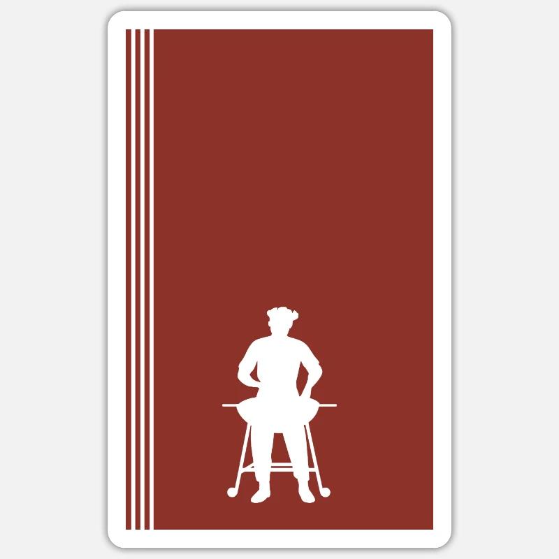 Sticker Größe S (10 x 10 cm) - 
