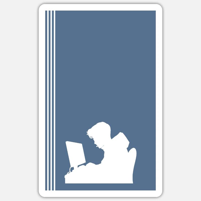 Hacker Cybersecurity Informatiker Sticker Größe S (10 x 10 cm)