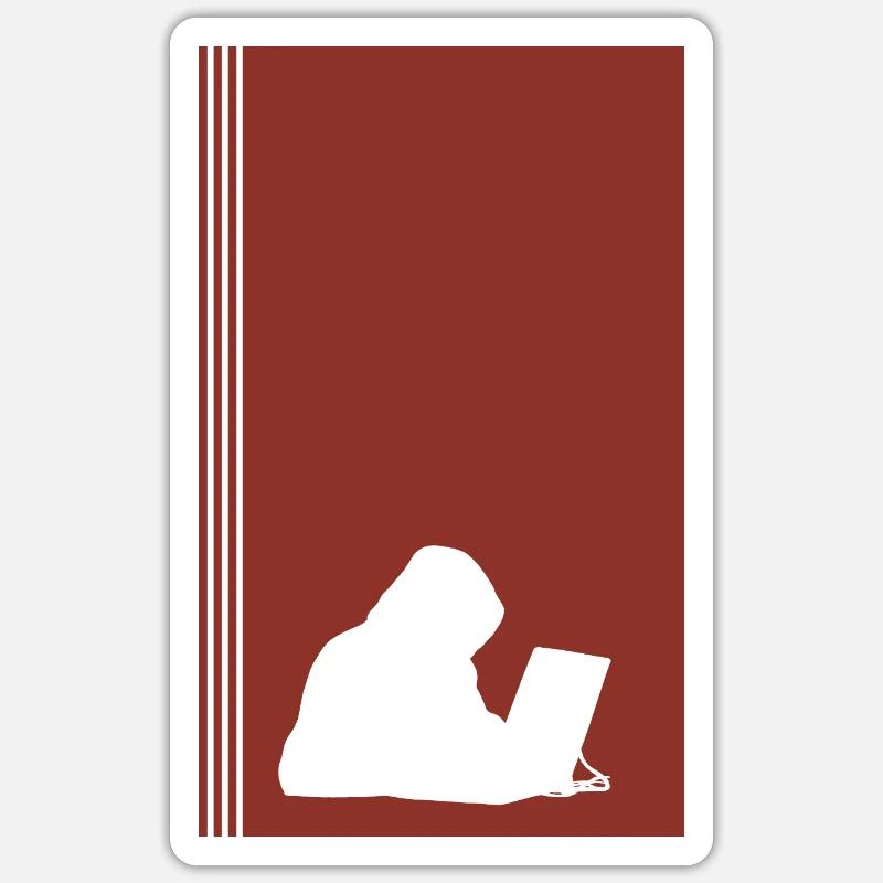 Informatik Student Sticker Größe S (10 x 10 cm)