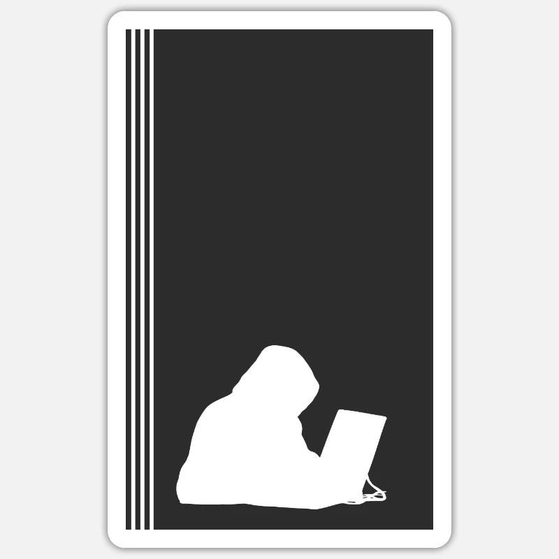 Informatik Cybersecurity Sticker Größe S (10 x 10 cm)