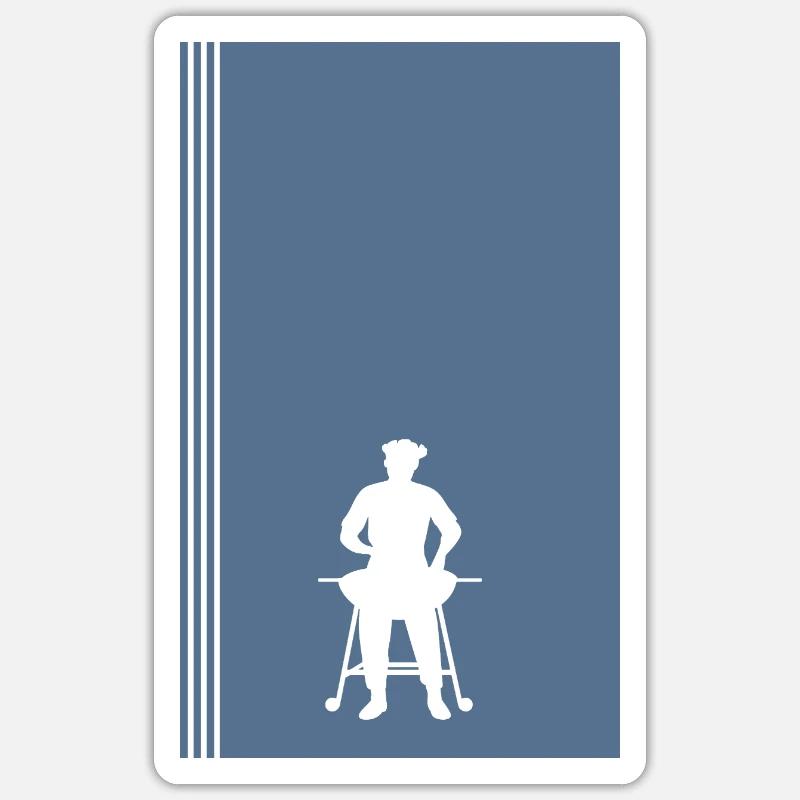 Sticker taille S (10 x 10 cm) - 