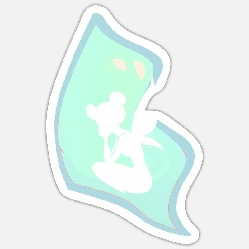 Fairy Magic - Sticker size S (10 x 10 cm) - white matte