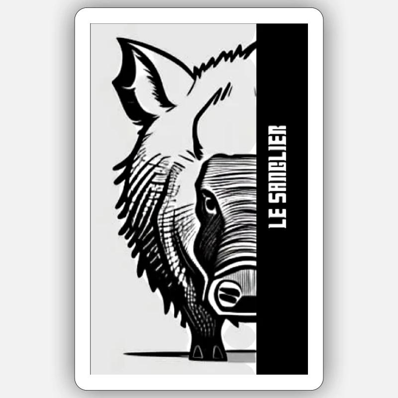 Sticker taille S (10 x 10 cm) - 