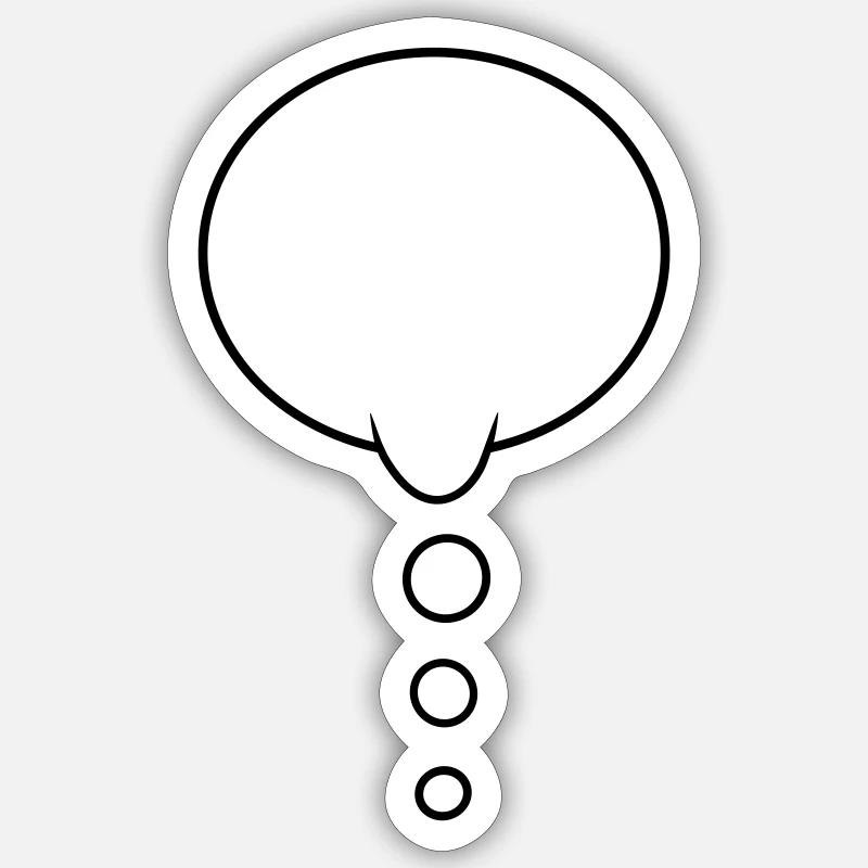 Sticker taille S (10 x 10 cm) - 