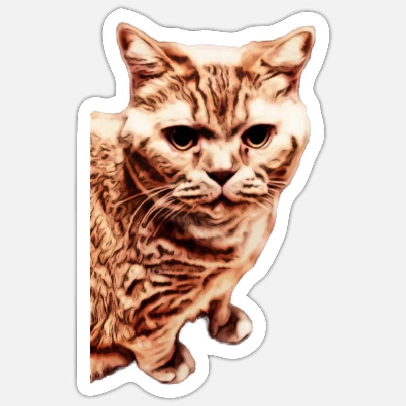 Sticker Größe S (10 x 10 cm) - 