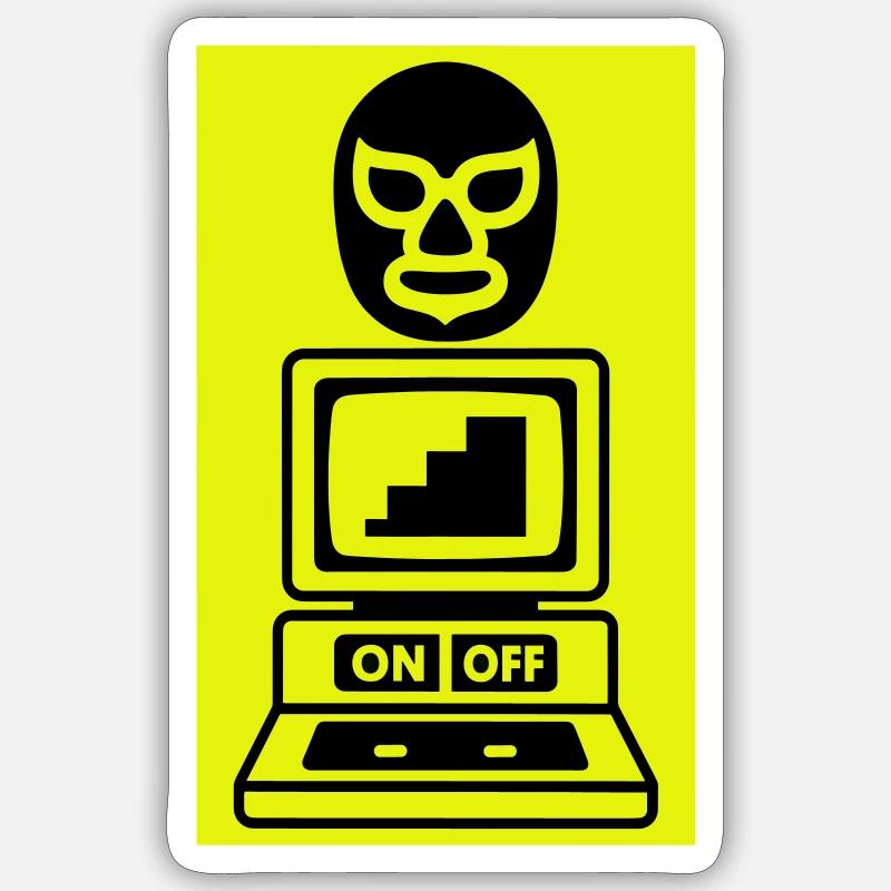 Computercult Sticker Größe S (10 x 10 cm)