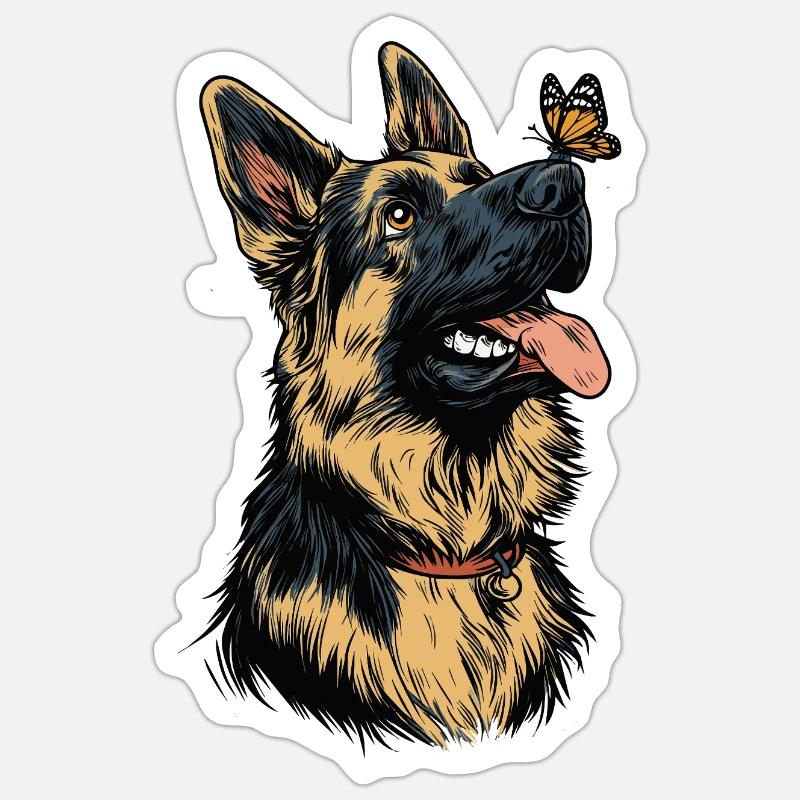 Sticker Größe S (10 x 10 cm) - 