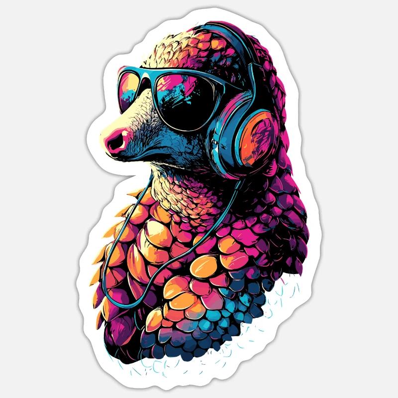 Sticker taille S (10 x 10 cm) - 