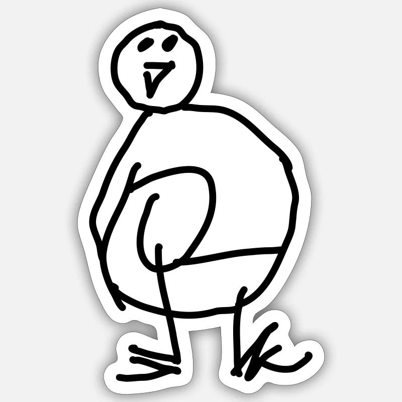 Sticker Größe S (10 x 10 cm) - 