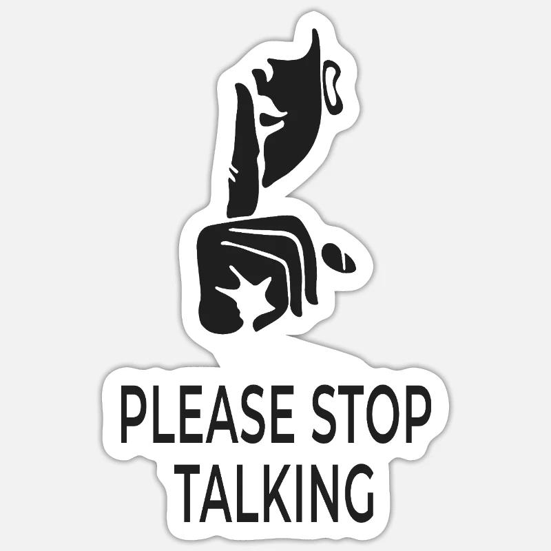 Sticker size S (10 x 10 cm) - 