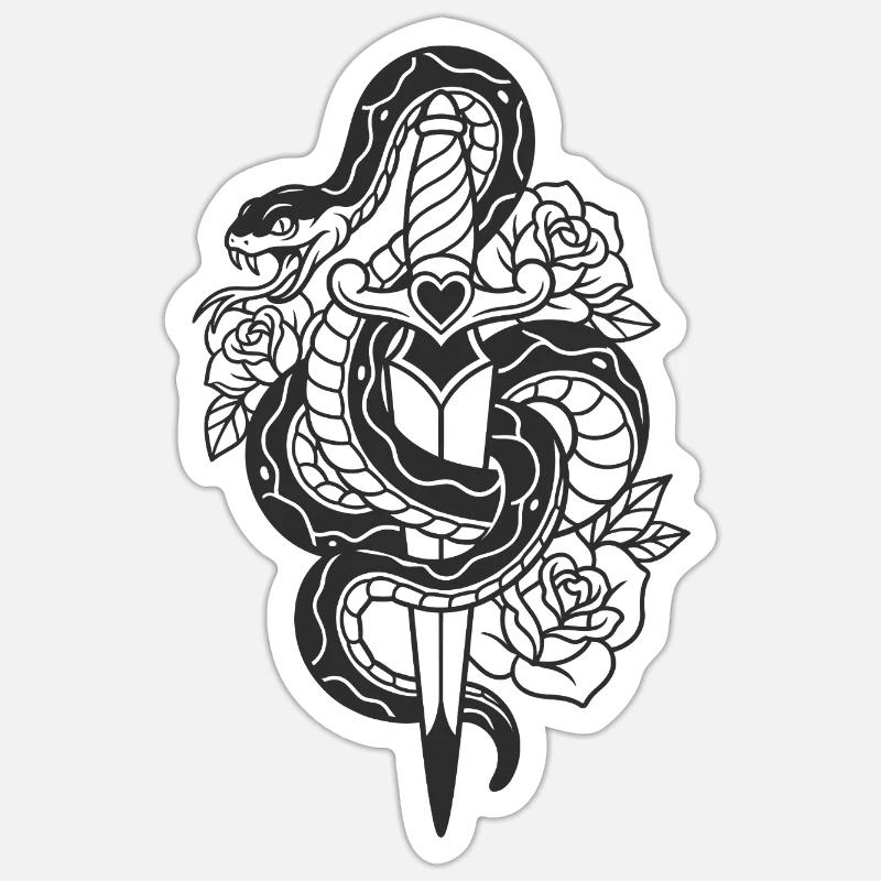 Sticker Größe S (10 x 10 cm) - 