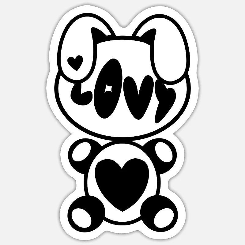 Sticker Größe S (10 x 10 cm) - 