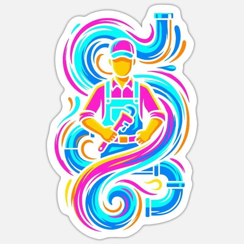 Sticker taille S (10 x 10 cm) - 