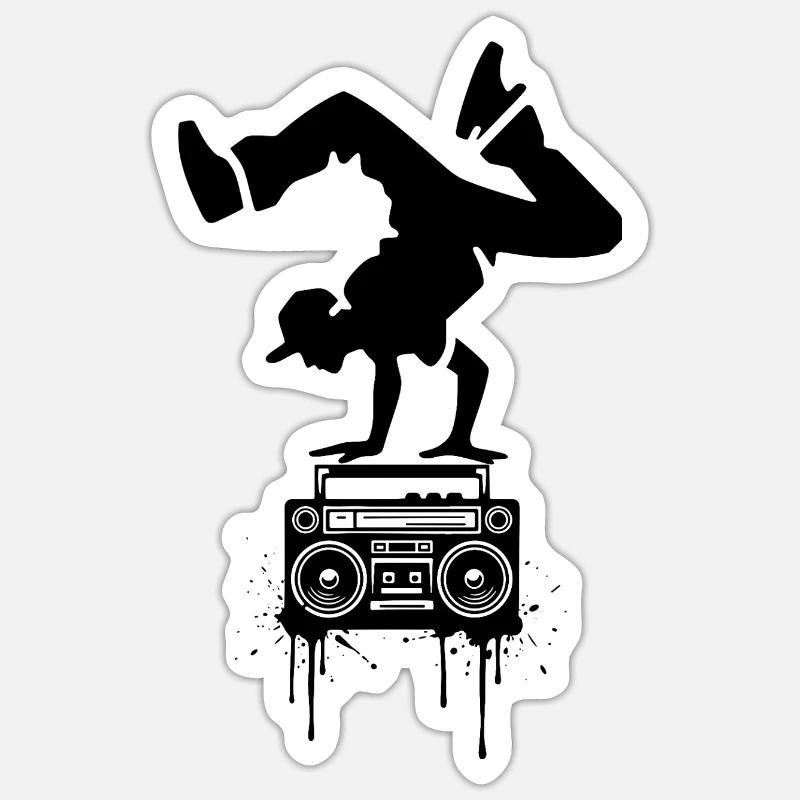 Sticker taille S (10 x 10 cm) - 