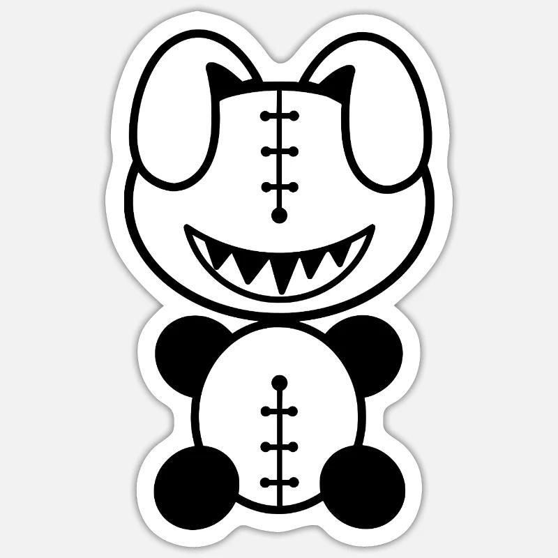 Sticker Größe S (10 x 10 cm) - 