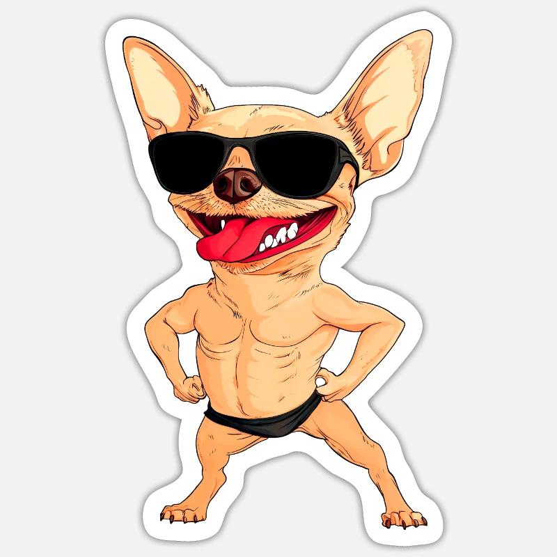 Sticker taille S (10 x 10 cm) - 