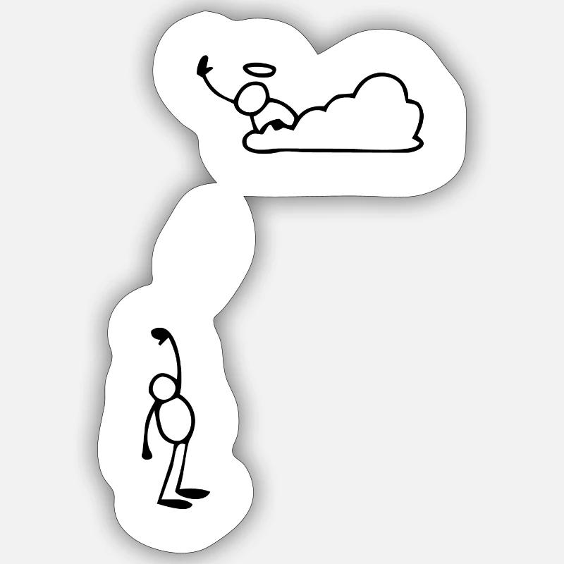 Sticker Größe S (10 x 10 cm) - 