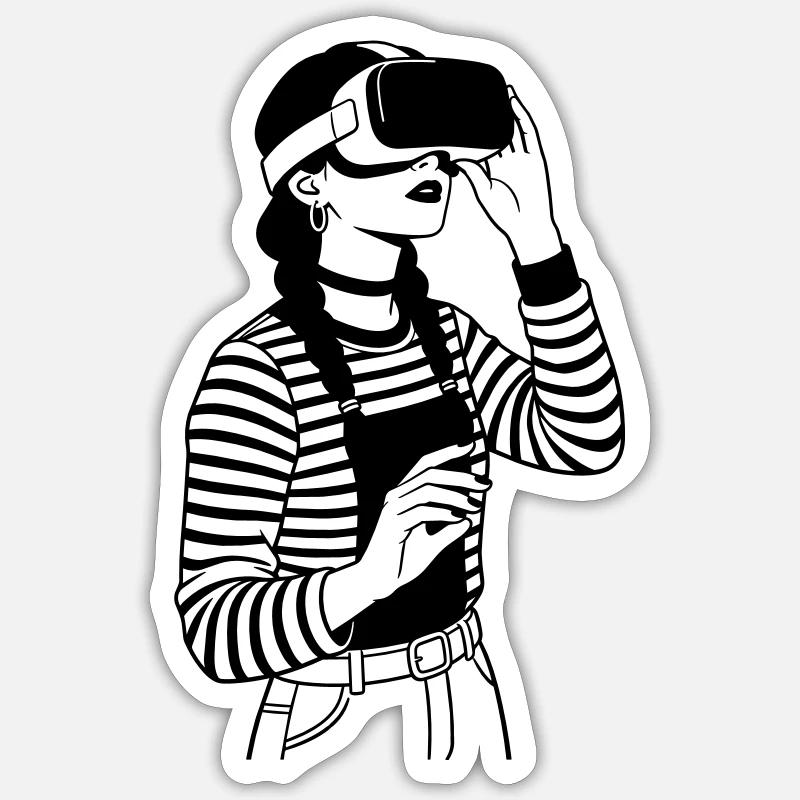 Sticker Größe S (10 x 10 cm) - 