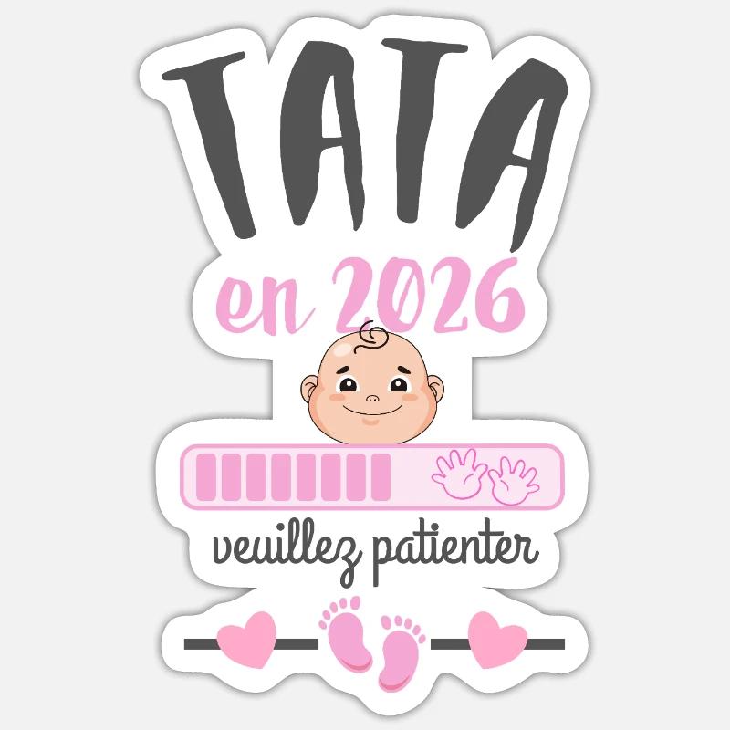 Sticker taille S (10 x 10 cm) - 