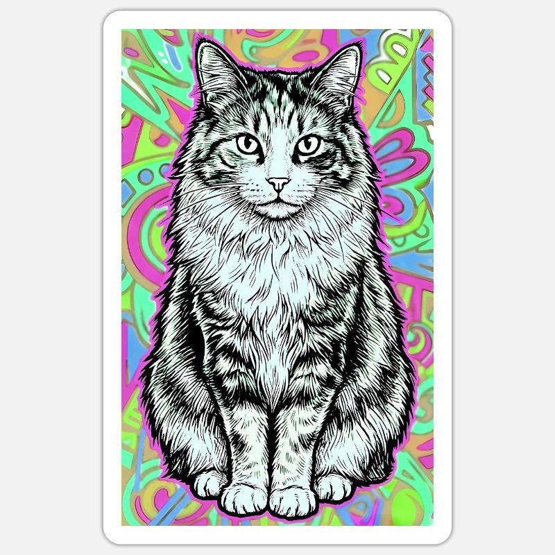 Sticker taille S (10 x 10 cm) - 