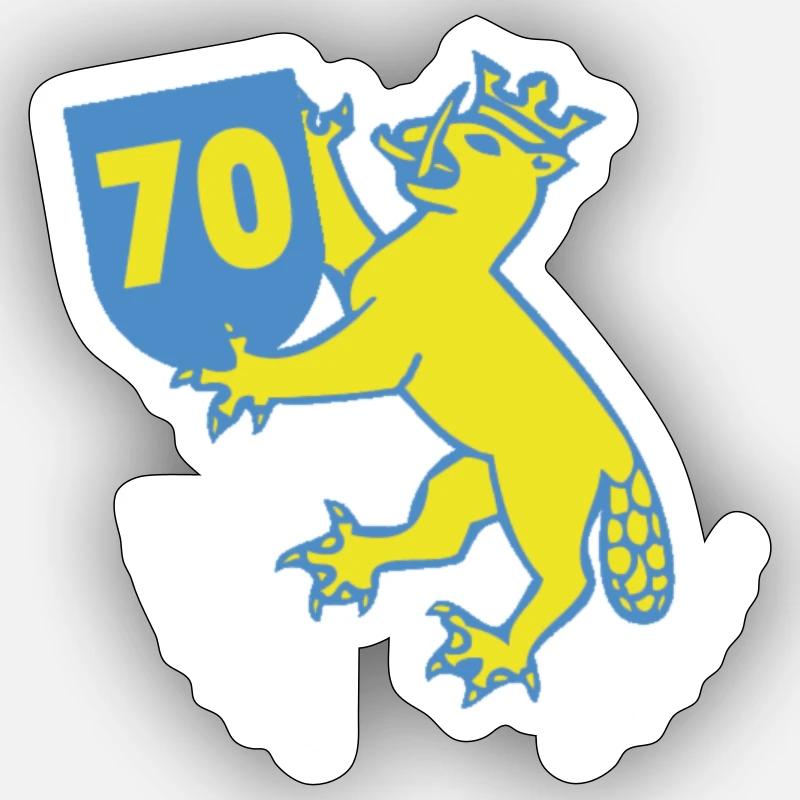 Sticker Größe S (10 x 10 cm) - 