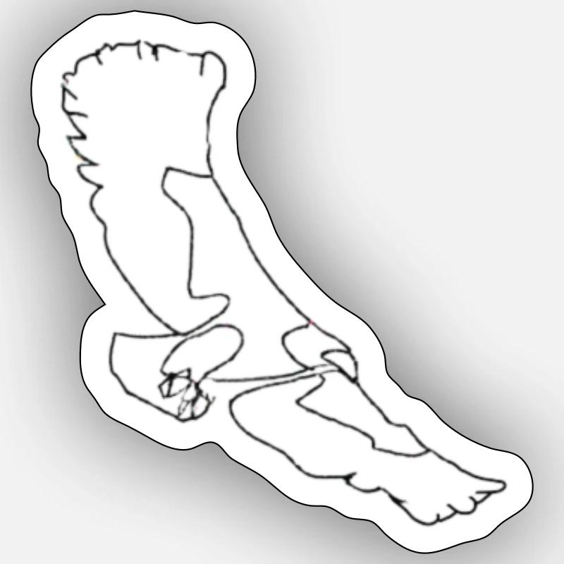 Sticker Größe S (10 x 10 cm) - 