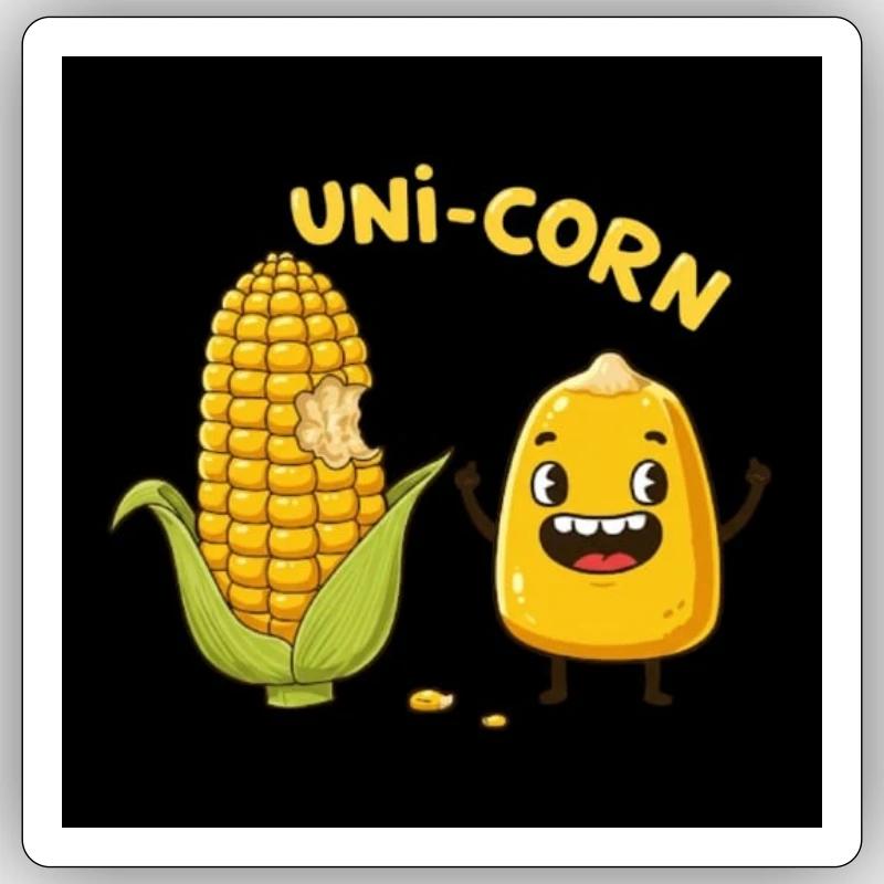 Corn Sticker Größe S (10 x 10 cm)