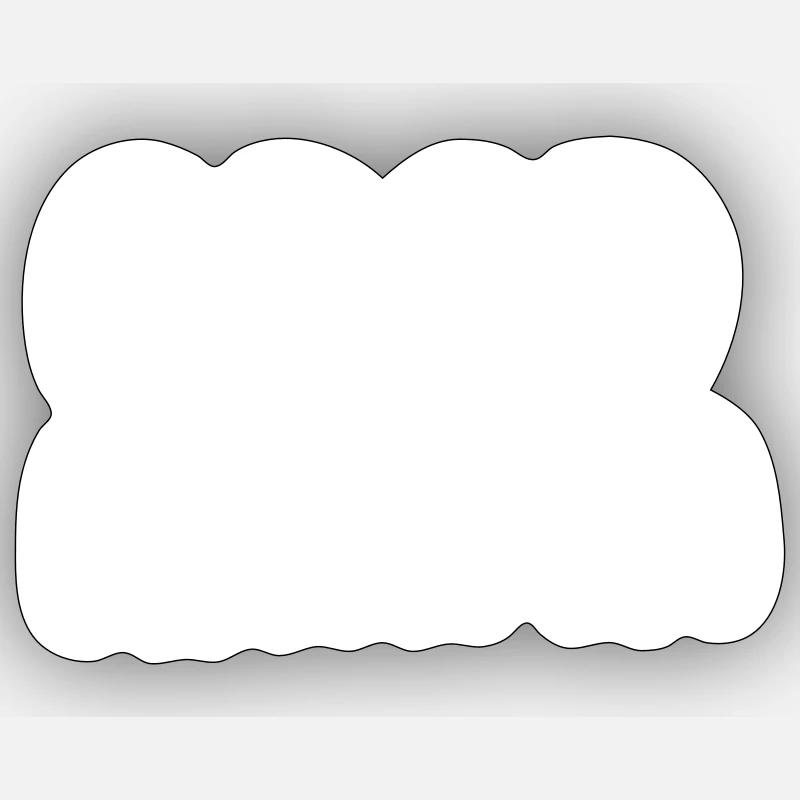 Good Karma White - Sticker Größe S (10 x 10 cm) - Mattweiß