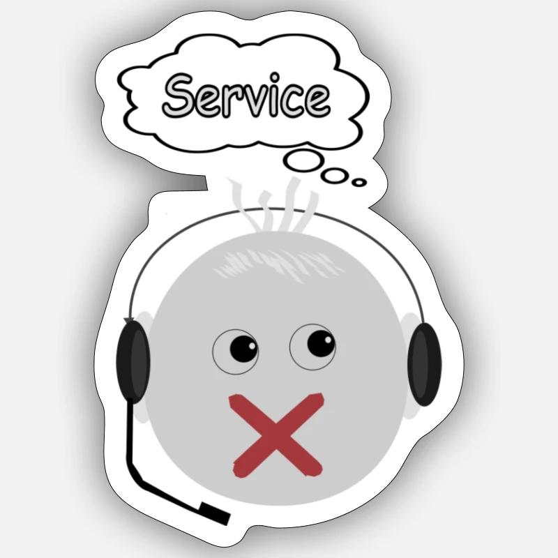 Sticker Größe S (10 x 10 cm) - 