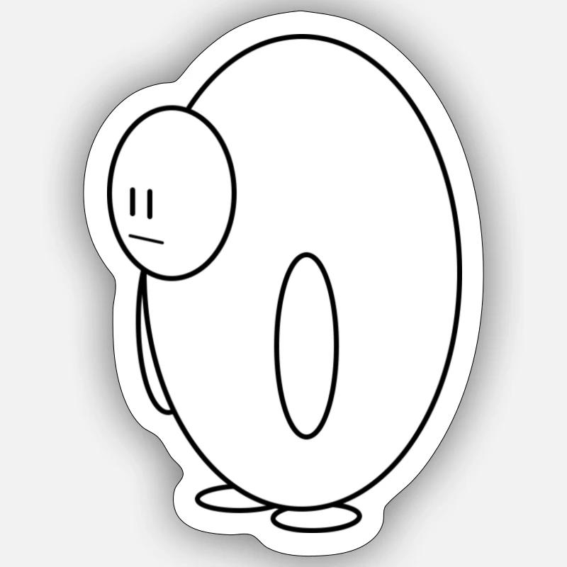 Sticker size S (10 x 10 cm) - 