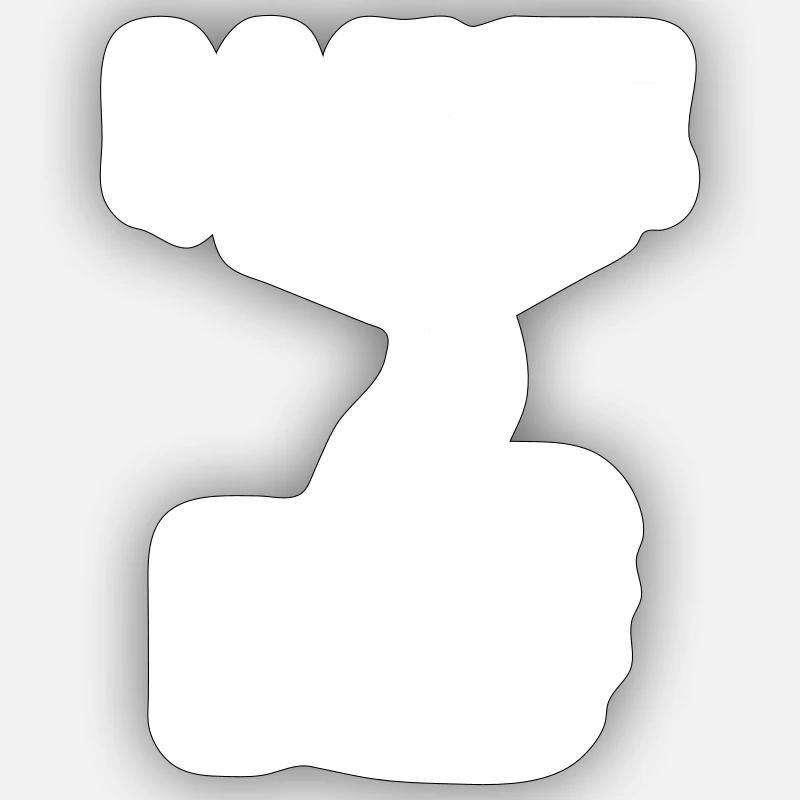 Sticker Größe S (10 x 10 cm) - 