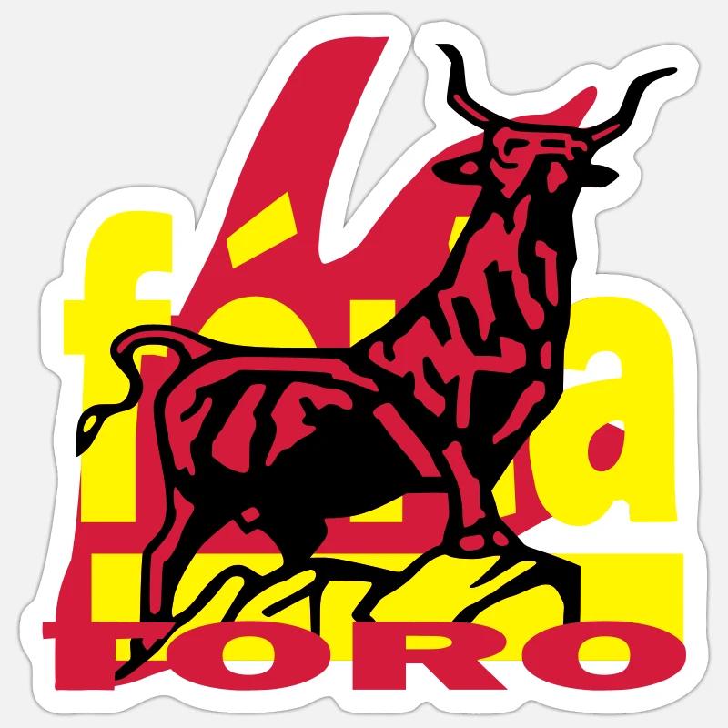Feria 2 Sticker size S (10 x 10 cm)
