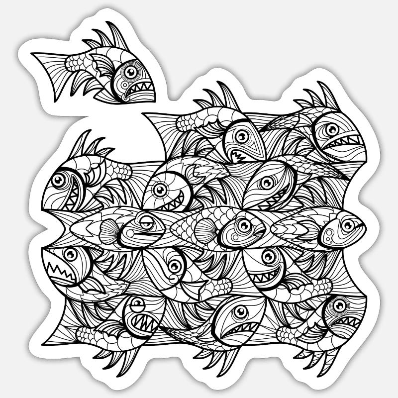 Sticker taille S (10 x 10 cm) - 