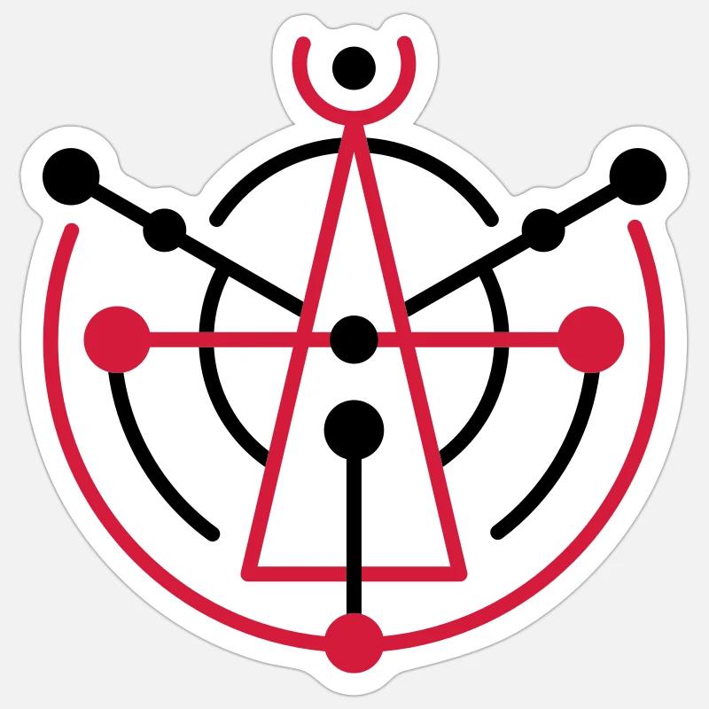 Crop Circle 9 | crop circle Sticker taille S (10 x 10 cm)