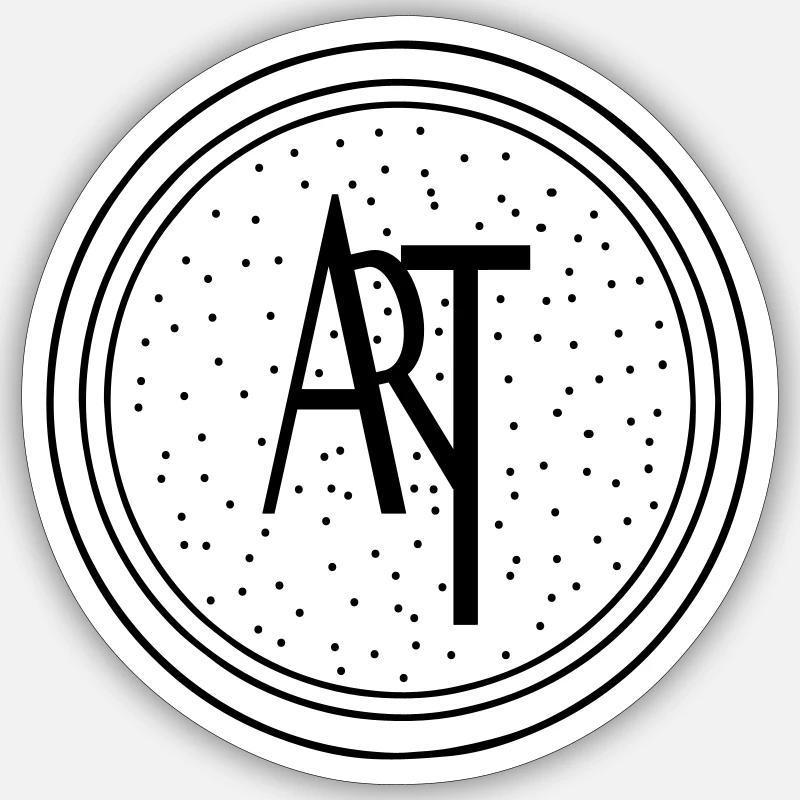 art Sticker Größe S (10 x 10 cm)