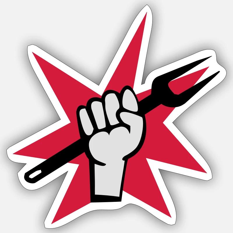 Sticker Größe S (10 x 10 cm) - 