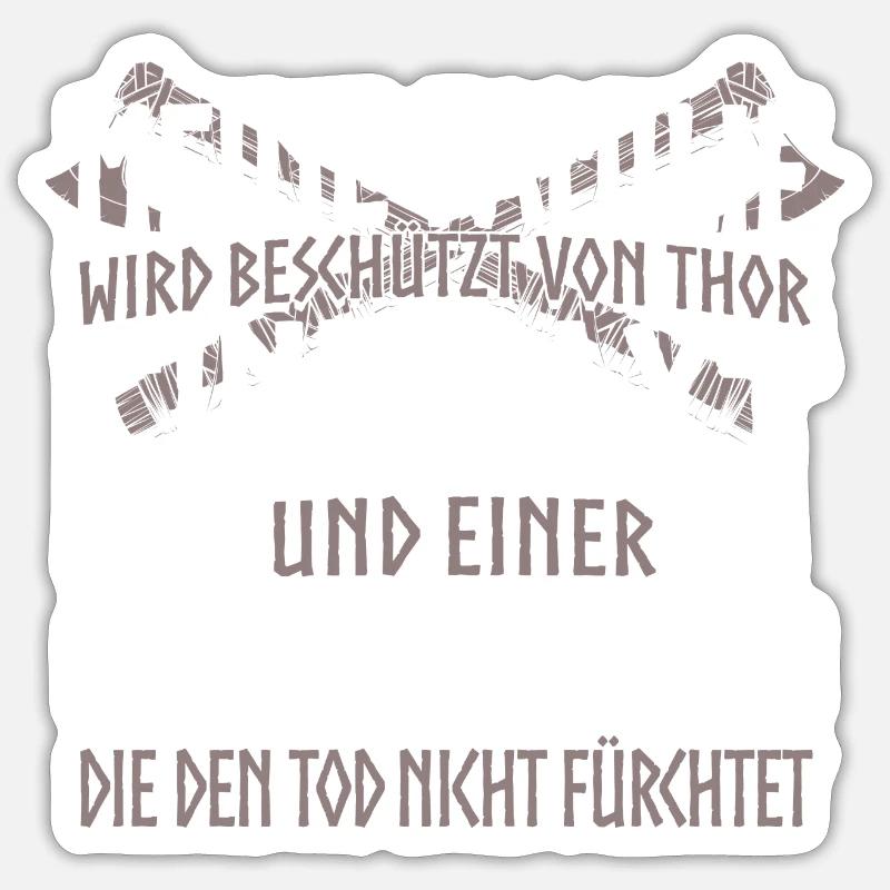 Verrückte Mutter Sticker Größe S (10 x 10 cm)