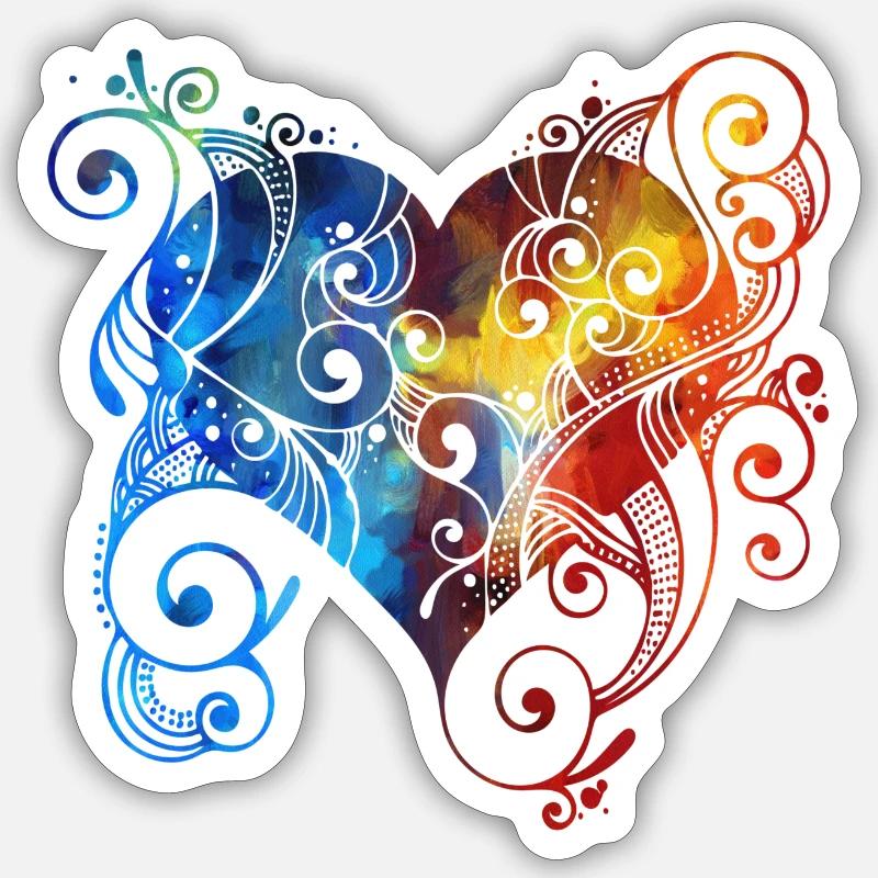 Sticker Größe S (10 x 10 cm) - 